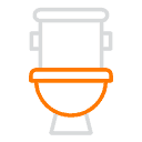 toilet icon.